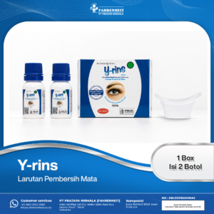 Y-Rins larutan pembersih mata