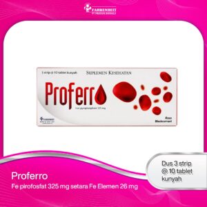 Proferro obat untuk Anemia defisiensi besi